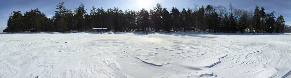 Camp Kabeyun in winter