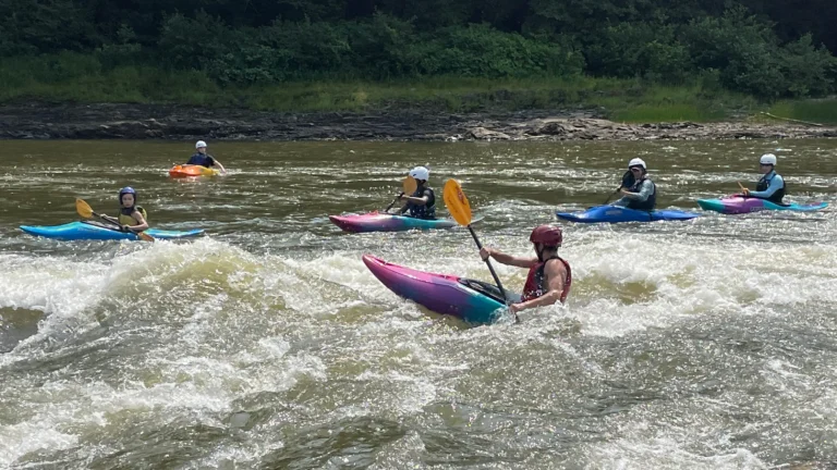 Kayaking at Kabeyun